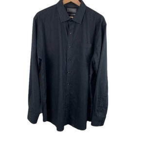 𝅺Denver Hayes Never-Iron  Classic Fit Button-Up